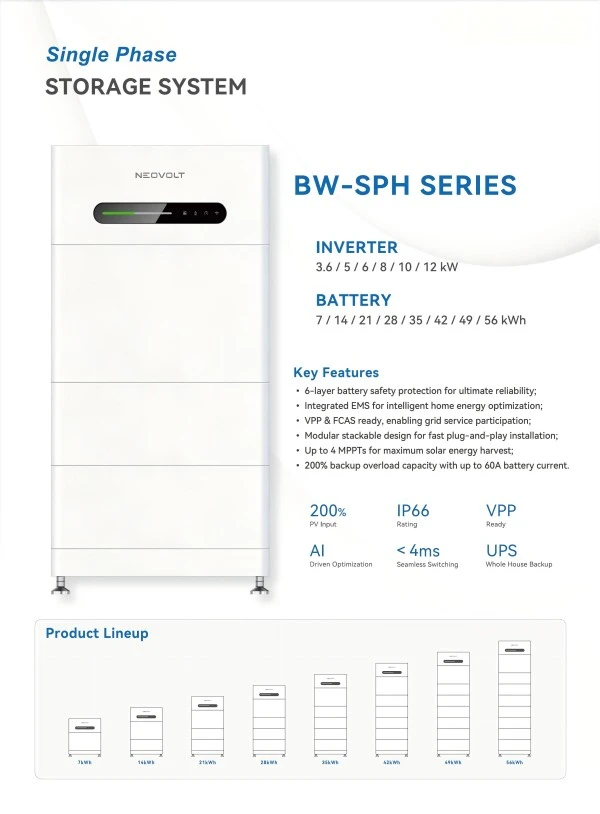 5kw 28kwh Single Phase Ess Kit